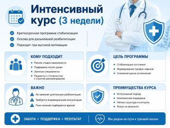 Реабилитация за 21 день в Видном